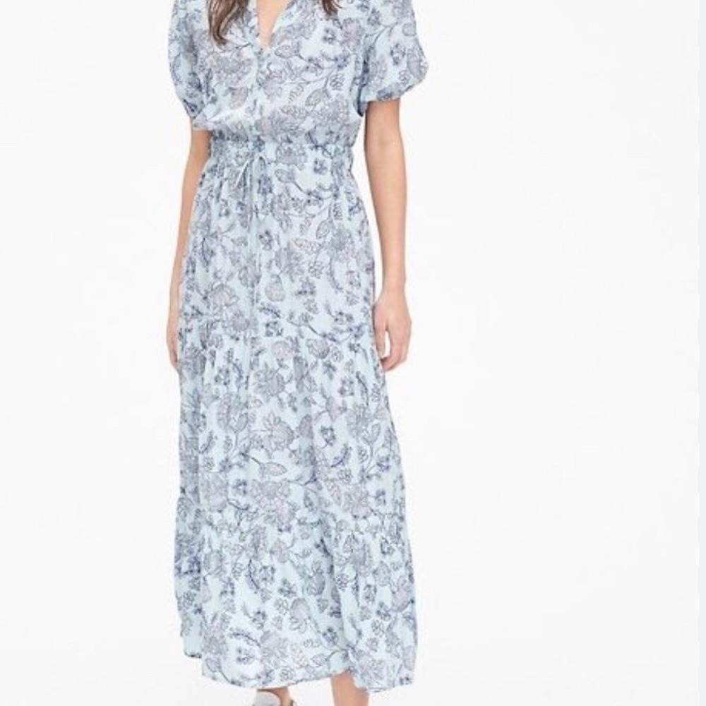 GAP Print Maxi Dress